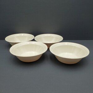 Corning Cornerstone Beige Rim Soup Cereal Bowls Corelle Sandstone Rimmed Bowls